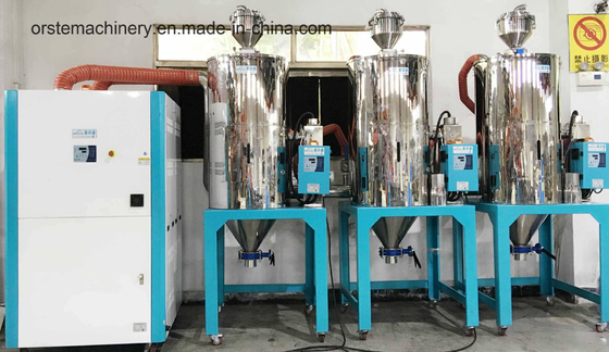 Meertrappige Filtratie Plastic Kristalliserende Machine met Luchtkoeling en Veiligheidskoppeling