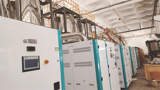 Ontvochtigingsdroger van roestvrij staal 4-40 kW voor het drogen van kunststofkorrels