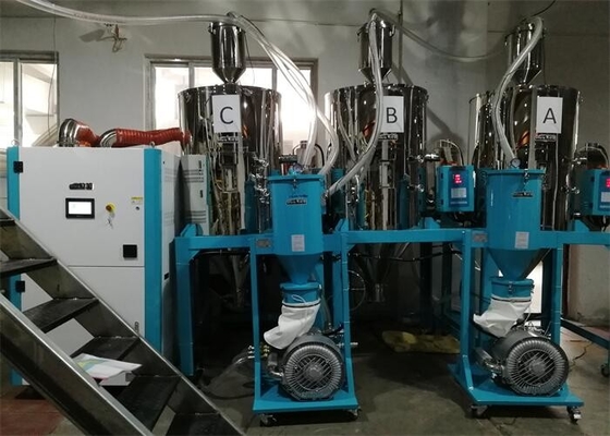 18KW auto Hygroscopische Plastic Vultrechterdroger ohd-750-o met SUS-Oppervlakte