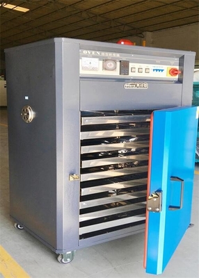 6.4KW Tray Industrial Drying Cabinet Dryer voor Plastic Korrelshars