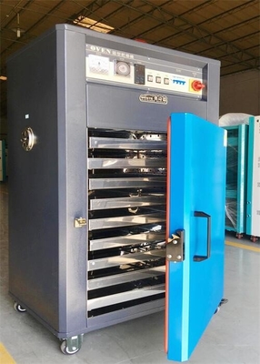 SUS 304 Industrieel Oven Dryer Cabinet 6.4KW voor Plastic Korrelshars