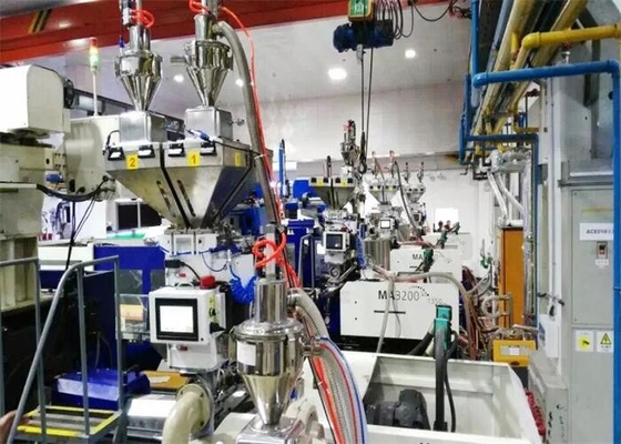 Gravimetrische Plastic het Mengen zich Machine het Mengen Machine ogb-100 voor Injectieuitdrijving