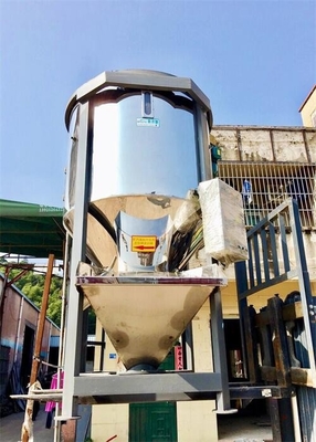 Plastic Mixing Dryer Mixing Machine met 3,75 -7,5 kW motor aangedreven schroef