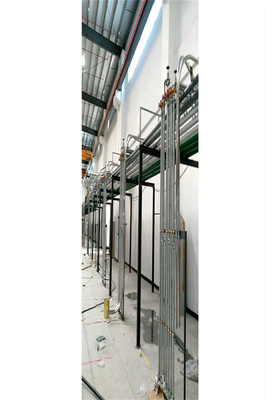 Capaciteit Plastic voedingssysteem met PLC afstandsbediening Capaciteit 500-2000 kg