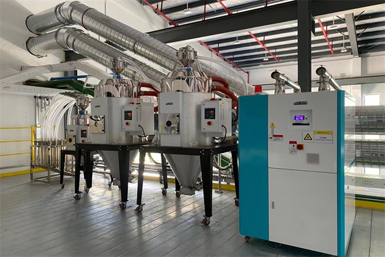 Omcs-20 centrale Drogende Systemen die Mengen voeden zich Aangepast voor Plastic Behandeling