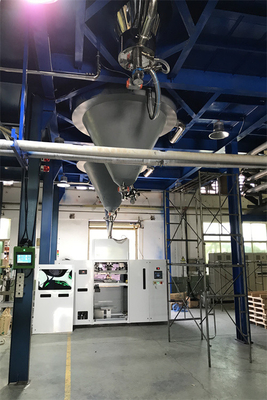 Plastic TPU-ABS van pvc het Wegen de Machine Witte Kleur van de Korrelverpakking voor 25kg-Zak