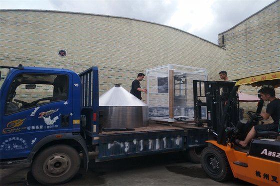 25kg de Verpakkingsmachine van de zakkorrel het Wegen Stapelen Intelligent met Touch screen