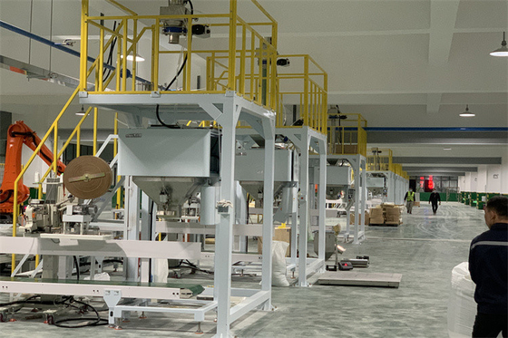 Het stapelen van het Wegen en Verpakkingsmachine Semi Auto Intelligent voor Plastic Korrel