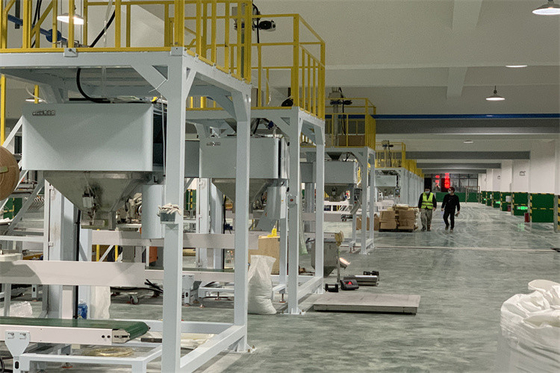 Semi Auto de Machine van de Korrelverpakking het Wegen Verpakking die voor Plastic TPU-pvc stapelen