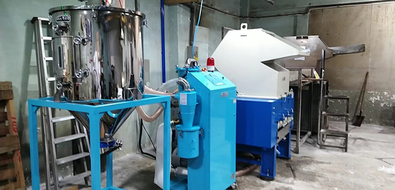 SKD Plastic Recycling Granulator Machine, 3.75kw Industriële Plastic Ontvezelmachine