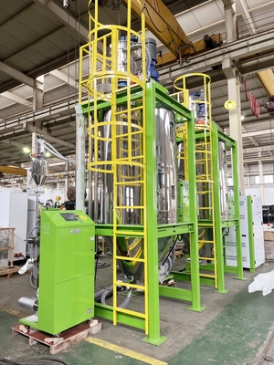 200 - 1000kg Droger van de HUISDIEREN de Plastic Kristallisator met Veiligheidskoppeling en het Automatische Schoonmaken