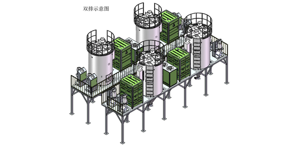 Hoog ontvochtigingsvermogen plastic droogmachine 30L/h