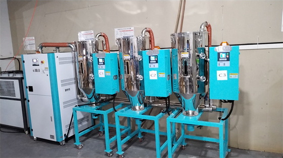 Ontvochtigingsdroger van roestvrij staal 4-40 kW voor het drogen van kunststofkorrels