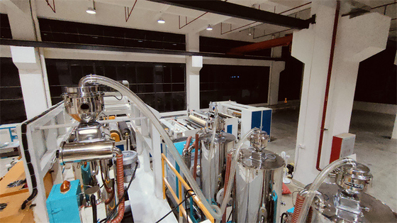 Heavy Duty Desiccant Dehumidifier voor de kunststofindustrie met hopper van roestvrij staal